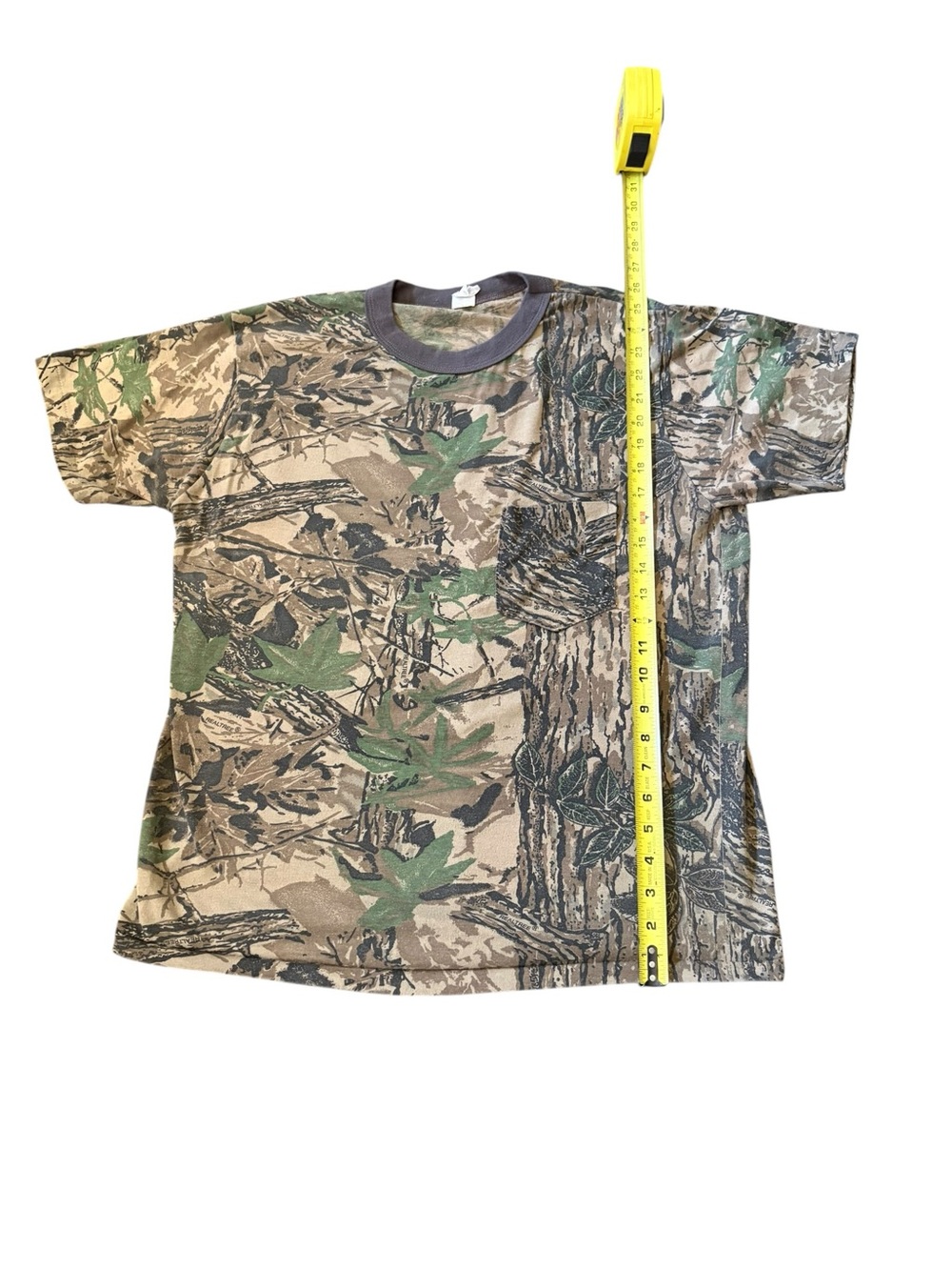 Vintage Camo Single Stitch Pocket Shirt, Large - Picture 4 of 7